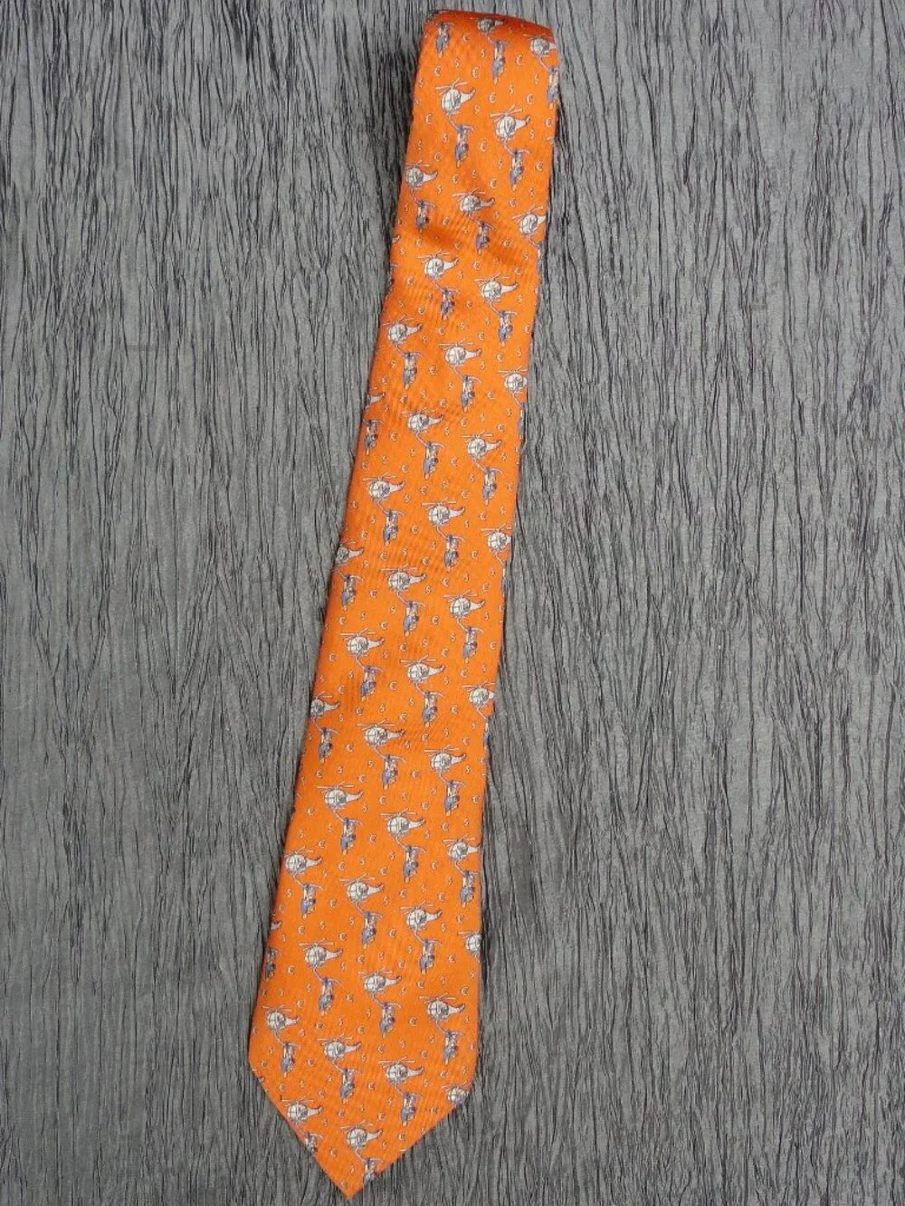 Vineyard Vines Custom Collection 100% silk designer neck tie Van Eck Global